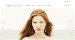 Desktop Screenshot of katewoodjewellery.com